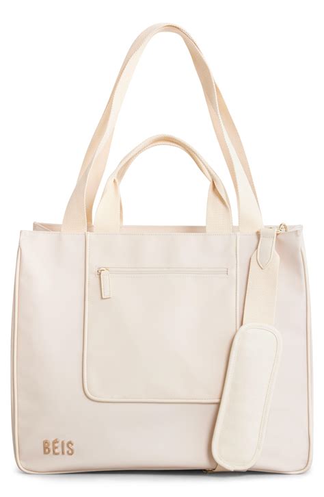 beis clear tote.